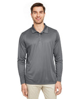 Team 365® Men's Zone Performance Long Sleeve Polo