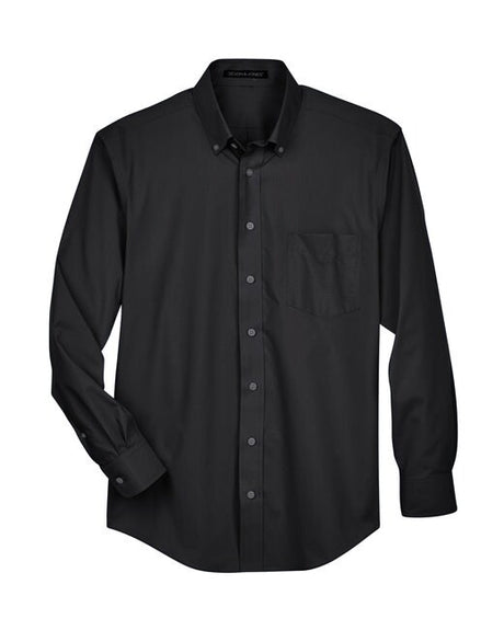 Devon & Jones® Men's Crown Collection Solid Broadcloth Woven Shirt
