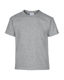 Gildan® Youth Heavy Cotton Short Sleeve Crew-neck T-Shirt