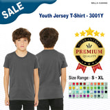Bella + Canvas® Youth Jersey T-Shirt