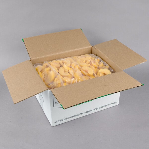 IQF Sliced Peaches 5 lb. - 2/Case
