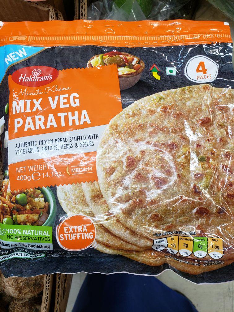 Haldiram Mix Veg Paratha