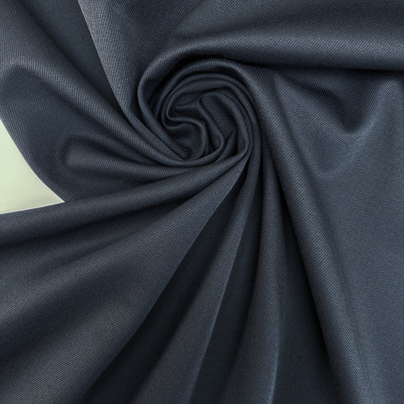 Wool Twill Blue Black