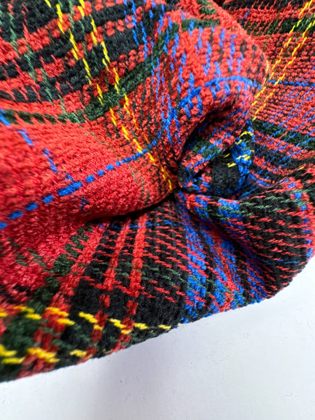 Polyester Tweed Checked Multicolour