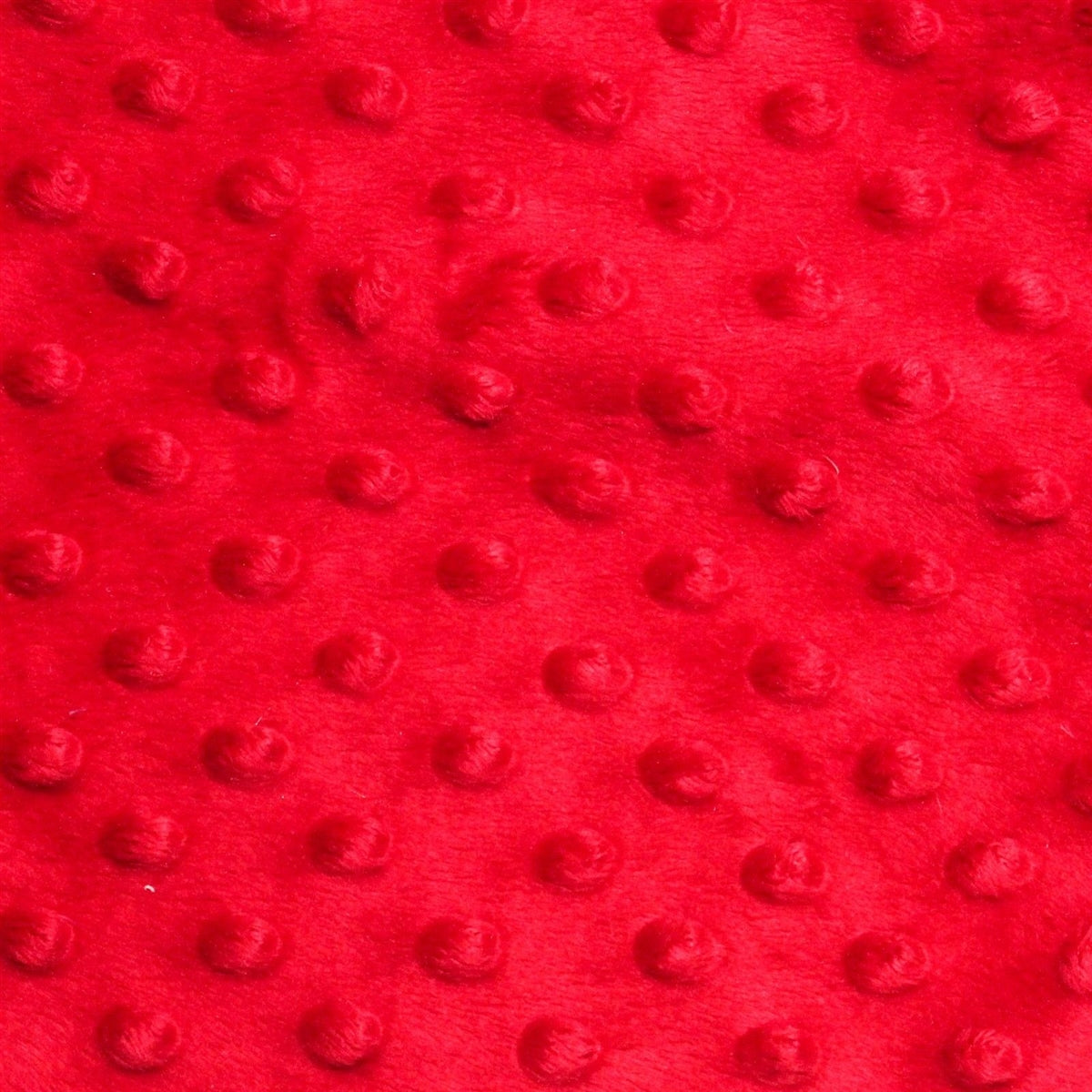 Minky Dimple Dot Faux Fur Fabric - 100 Percent Polyester, Embossed Dimple Dot, 60" Width (1 Yard)