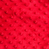 Minky Dimple Dot Faux Fur Fabric - 100 Percent Polyester, Embossed Dimple Dot, 60" Width (1 Yard)