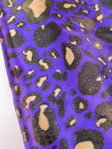 Cotton Blend Abstract Print Fabric