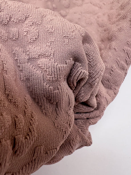 Pink Polyamide Elastane Knit