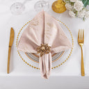 10 Piece Holland Velvet Napkins (260 GSM) for Luxury Dining