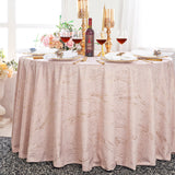 Luxury Gilded Marble Holland Velvet Round Tablecloth