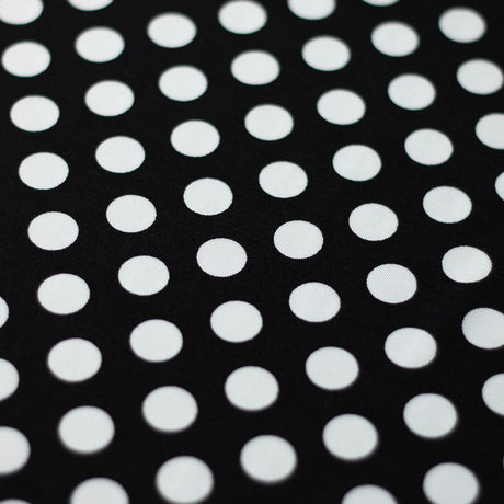 E-Z Dots Nylon Spandex Fabric - Large Polka Dots Print, 58/60" Width (1 Yard)