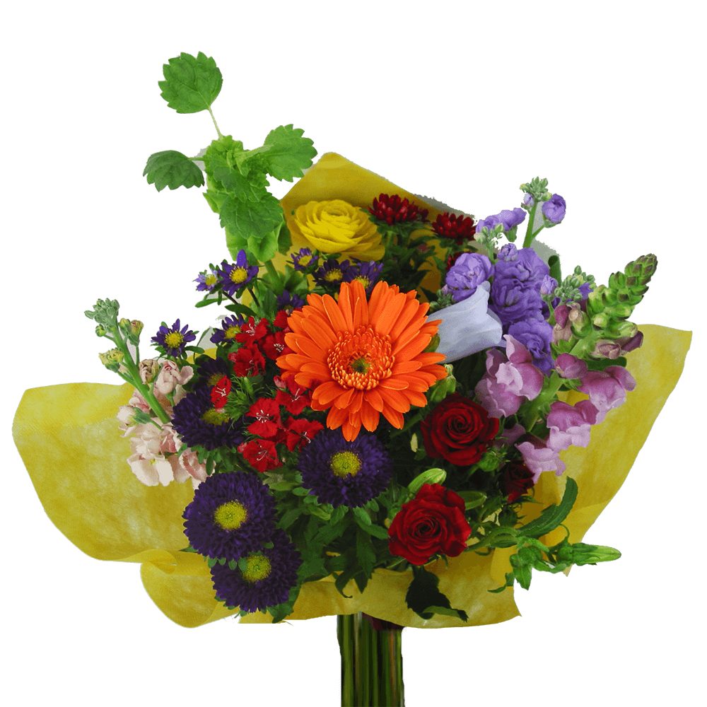 European Style Fresh Flower Bouquets Mixed Floral Arrangement Pack