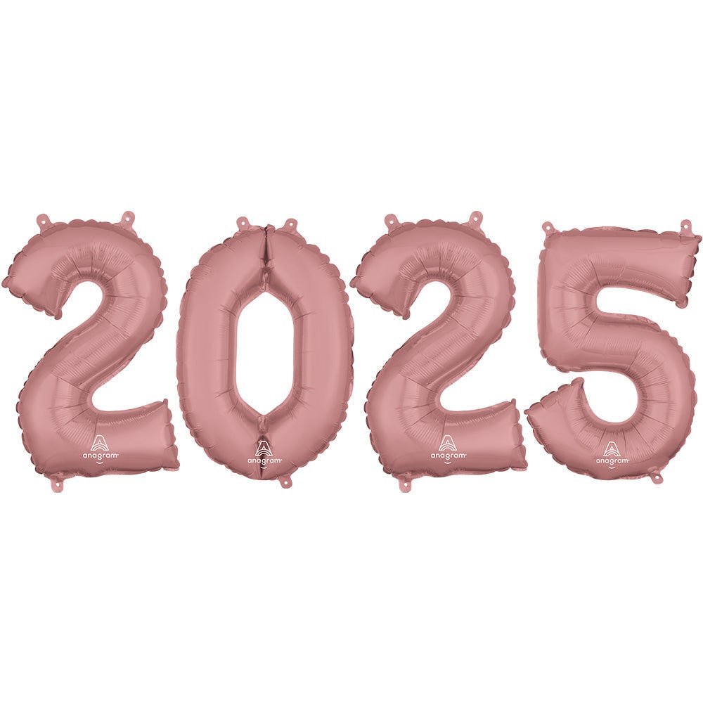 Foil Balloon 2025 Numbers Kit