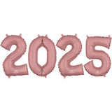 Foil Balloon 2025 Numbers Kit