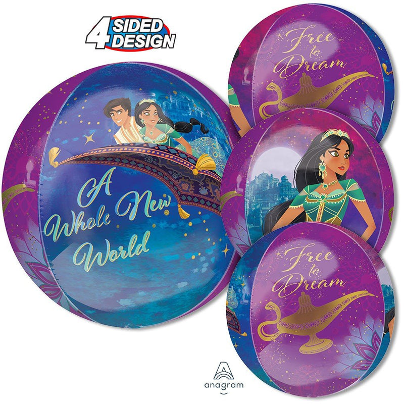 Aladdin Foil Balloon 16 Inch Orbz