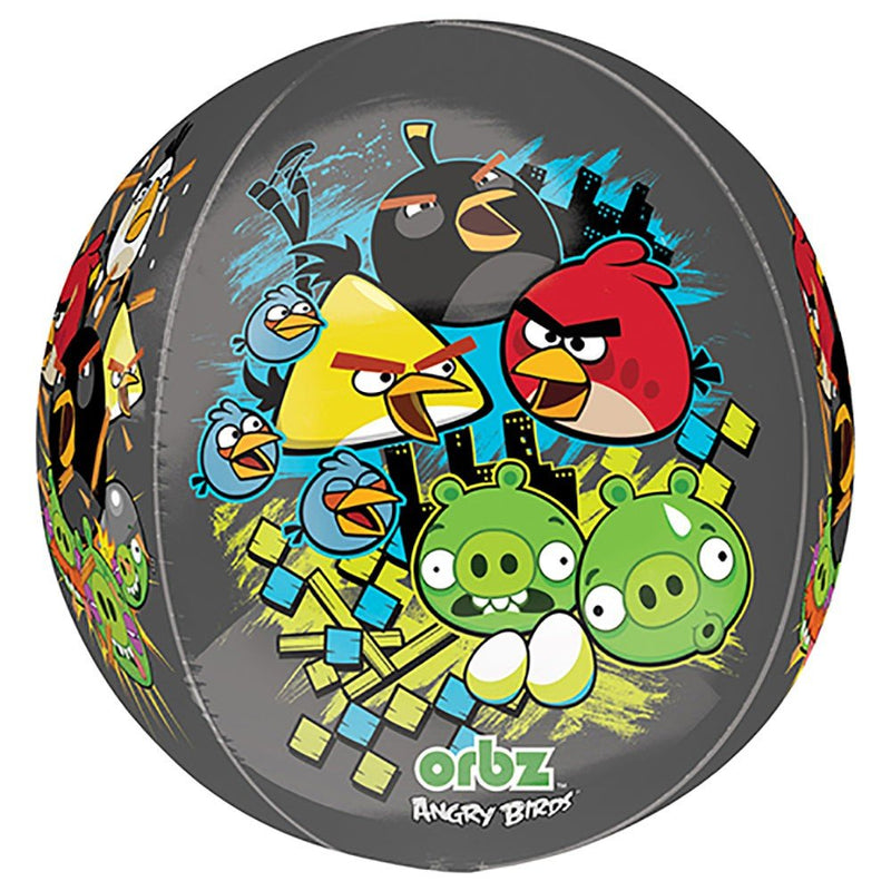 Foil Balloon Angry Birds Orbz 16 Inch