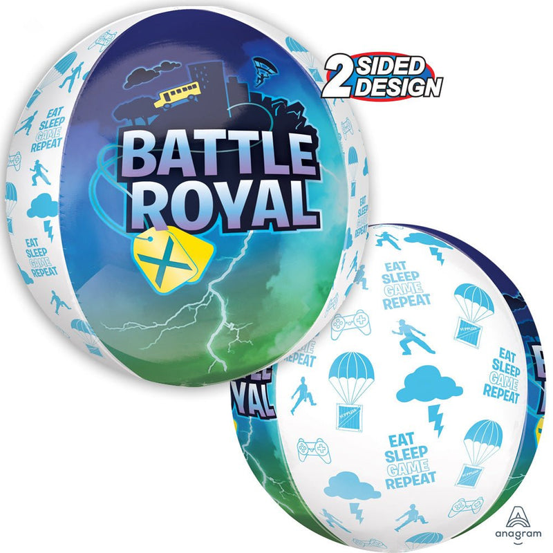 Foil Balloon Battle Royal Orbz 16 Inch