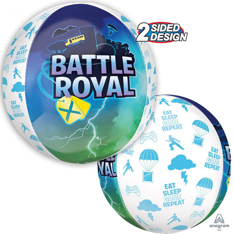 Foil Balloon Battle Royal Orbz 16 Inch