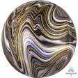 Foil Balloon Black Marblez Orbz