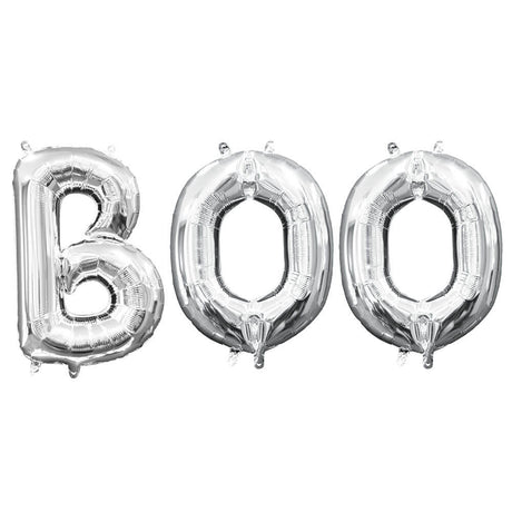 Foil Balloon BOO Letters Kit