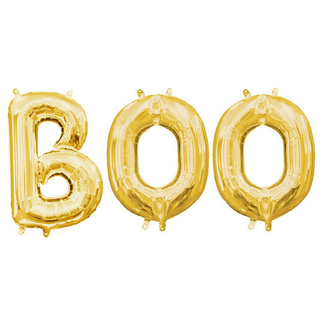 Foil Balloon BOO Letters Kit