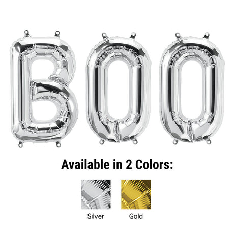 Foil Balloon BOO Letters Kit
