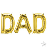 Foil Balloon DAD Letters Kit