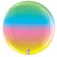 Foil Balloon Rainbow Globe