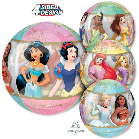 Disney Princesses Orbz Foil Balloon