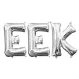 Foil Balloon EEK Letters Kit