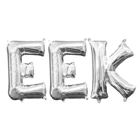 Foil Balloon EEK Letters Kit