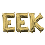 Foil Balloon EEK Letters Kit