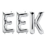 Foil Balloon EEK Letters Kit