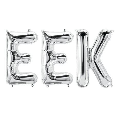 Foil Balloon EEK Letters Kit
