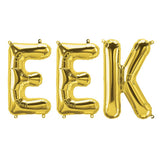 Foil Balloon EEK Letters Kit