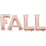 Foil Balloon FALL Letters Kit