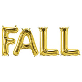 Foil Balloon FALL Letters Kit