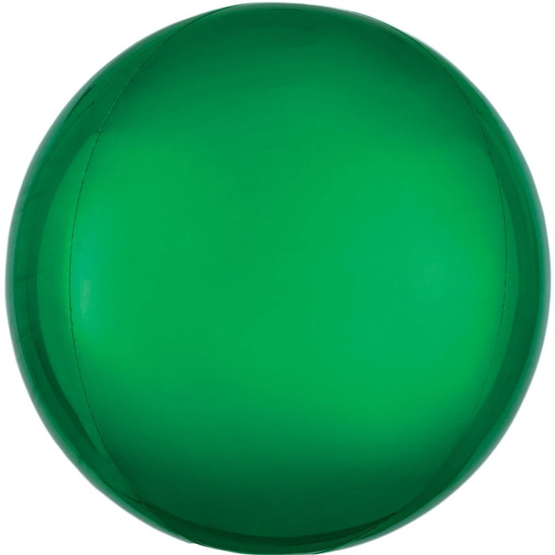 Green Orbz Foil Balloon