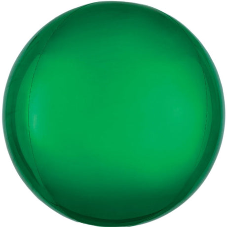 Green Orbz Foil Balloon