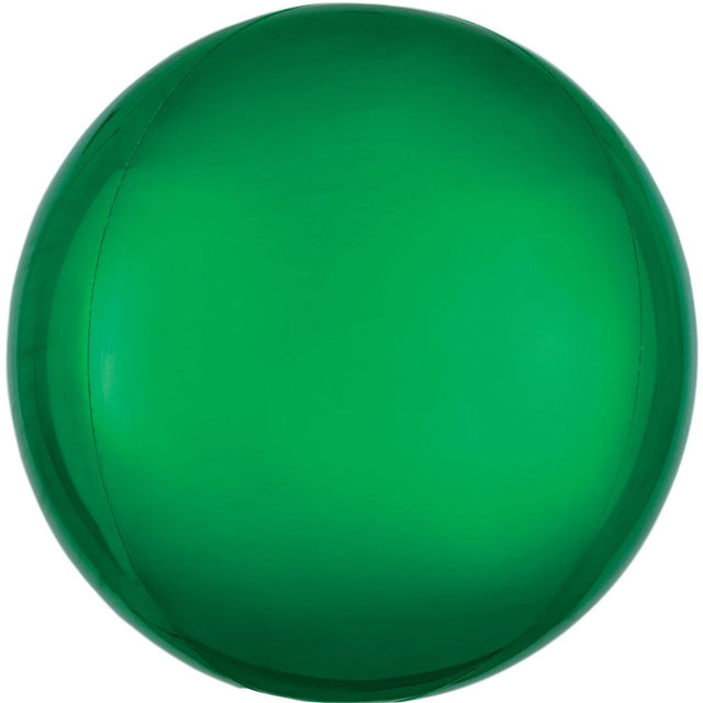 Green Orbz Foil Balloon