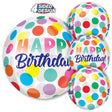 Foil Balloon Happy Birthday Orbz