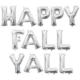Foil Balloon HAPPY FALL YALL Letters Kit