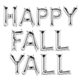 Foil Balloon Happy Fall Yall Letters Kit