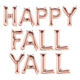 Foil Balloon Happy Fall Yall Letters Kit