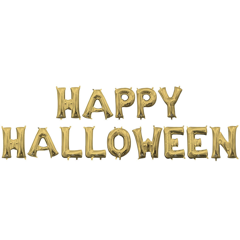 Halloween Foil Letter Kit