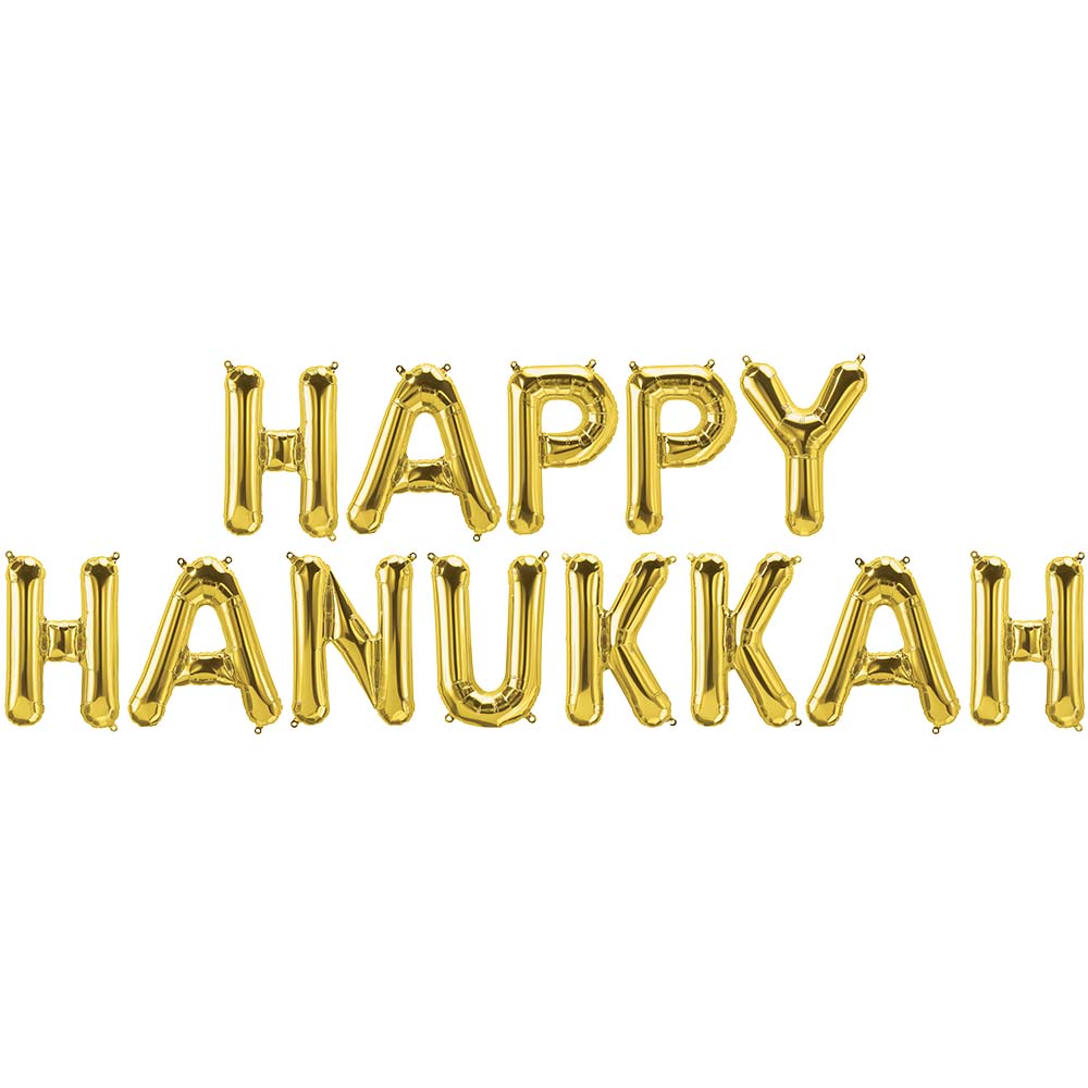 Hanukkah Foil Letter Kit