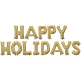 Foil Balloon Happy Holidays Letters Kit