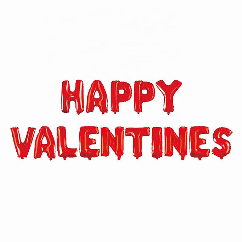 Valentine's Day Foil Balloon Banner