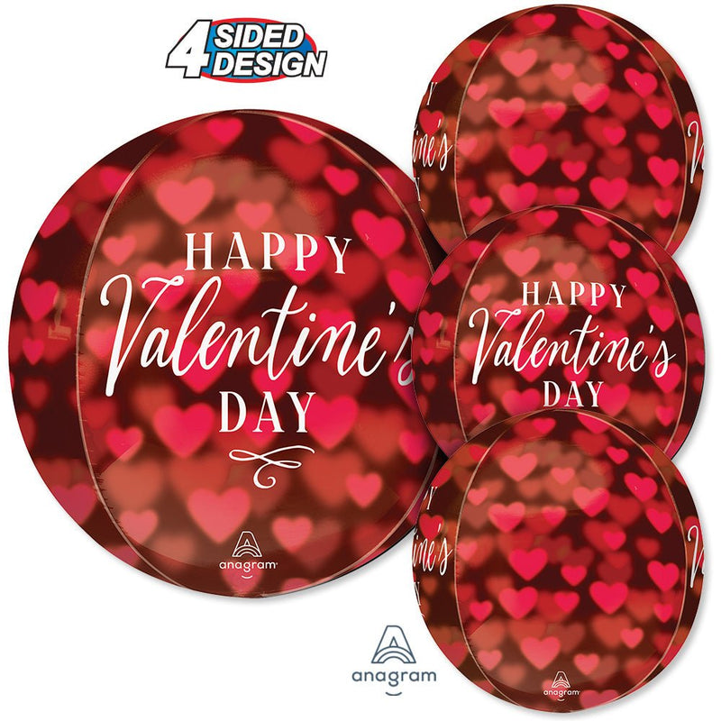 Foil Balloon Valentine's Day Orbz
