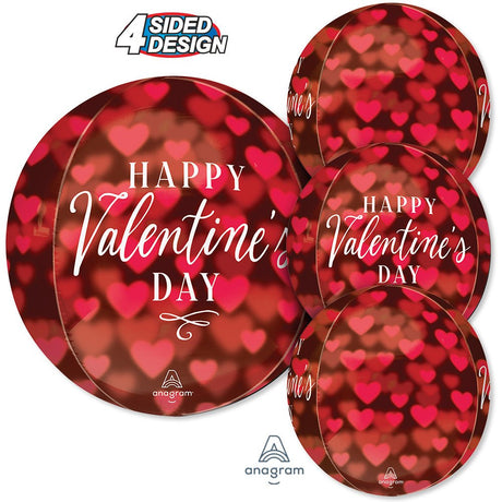 Foil Balloon Valentine's Day Orbz